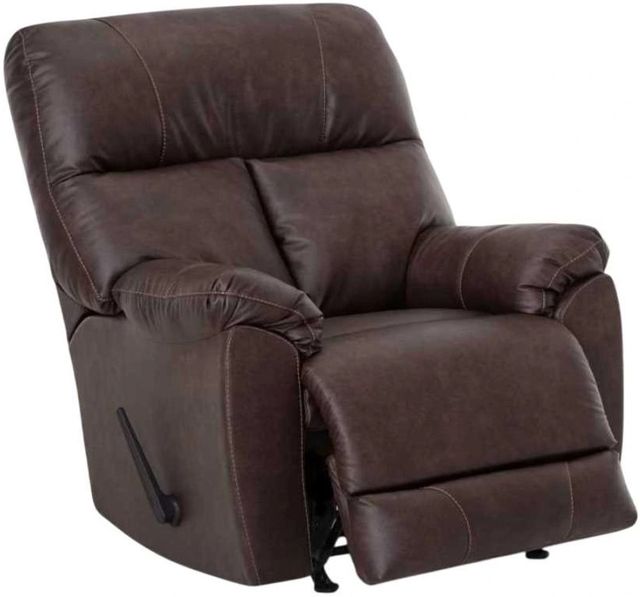 Franklin™ Kent Merida Fudge Manual Swivel Rocker Recliner-2