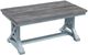 Cottage Creek Furniture Bar Harbor Natural Cocktail Table with Blue Base-0
