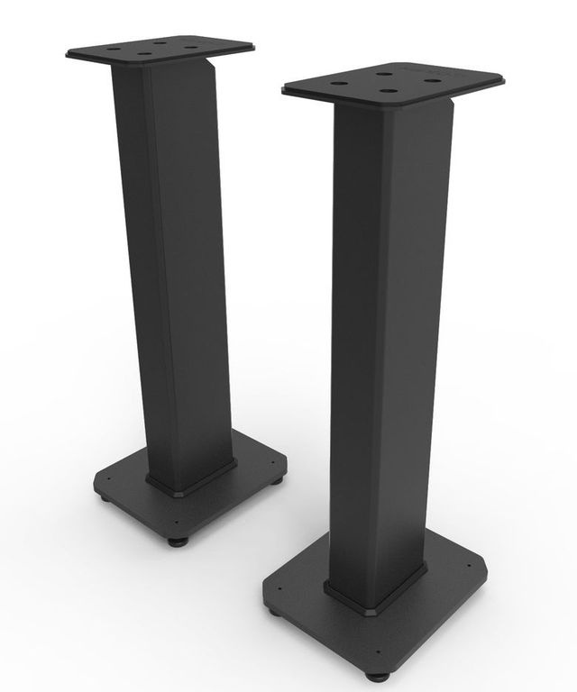 Kanto 30" Fillable Black Speaker Stand Set-0