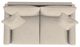 La-Z-Boy® Kirby Taupe Apartment Size Sofa-4