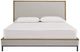 Benchcraft® Tomtyn Gray/Light Brown Queen Upholstered Panel Bed-2