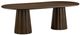 Crestview Calloway Stained Dark Brown Oval Dining Table-0