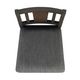 Elements International Cash Dark Gray Counter Side Chairs-1