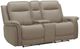 Liberty Furniture Cora Aline Cashmere Triple Power Zero Gravity Reclining Loveseat with Console-0