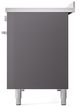 Ilve® Professional Plus II 48" Graphite Matte Pro Style Induction Range-3