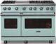 Viking® 5 Series 48" Splash Pro Style Gas (NG) Range with Polished Chrome Trim-4