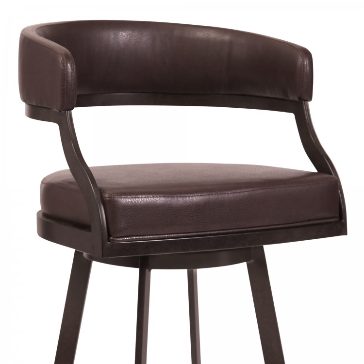 Armen Living Saturn Bar Stool - Thumbnail 4