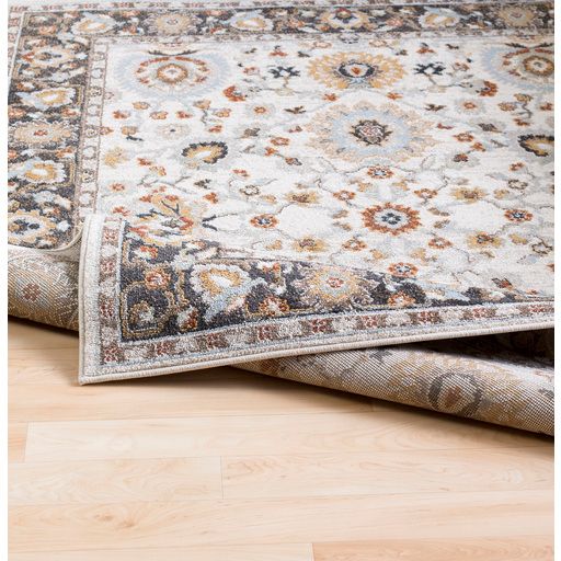 Surya Oushak Beige/Black 5'x7' Area Rug-3