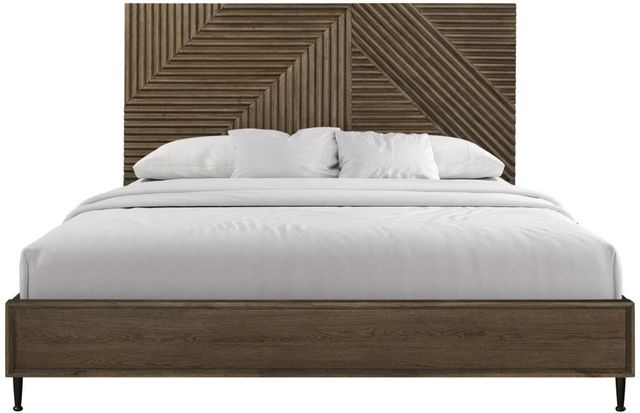 Bernards Linné Rye King Matrix Panel Bed-2