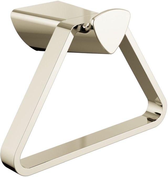 Delta Zura® Polished Nickel Towel Ring-0