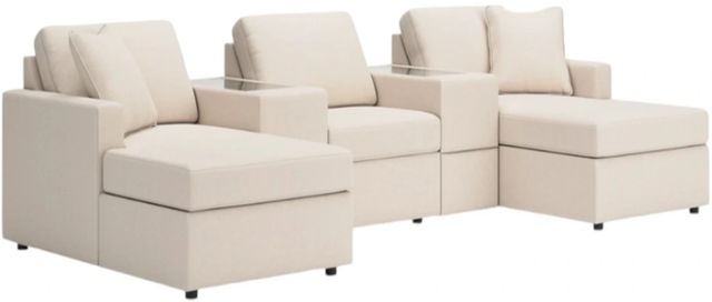 Signature Design by Ashley® Modmax 5-Piece Oyster U-Shape Sectional with Storage Consoles-0