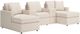 Signature Design by Ashley® Modmax 5-Piece Oyster U-Shape Sectional with Storage Consoles-0