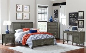 Mazin Furniture Garcia Gray Full Bed-3