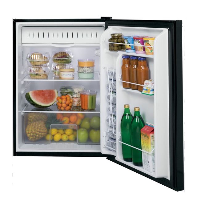 GE® Spacemaker® 24" 5.7 Cu. Ft. Stainless Steel Compact Refrigerator-1