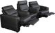 Salamander Designs® TC3 AV Basics Black Wedge Three-Seat Power Reclining Theater Seating-2