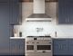 Zephyr Titan Pro 60" Stainless Steel Wall Mounted Range Hood with TruHue™-1
