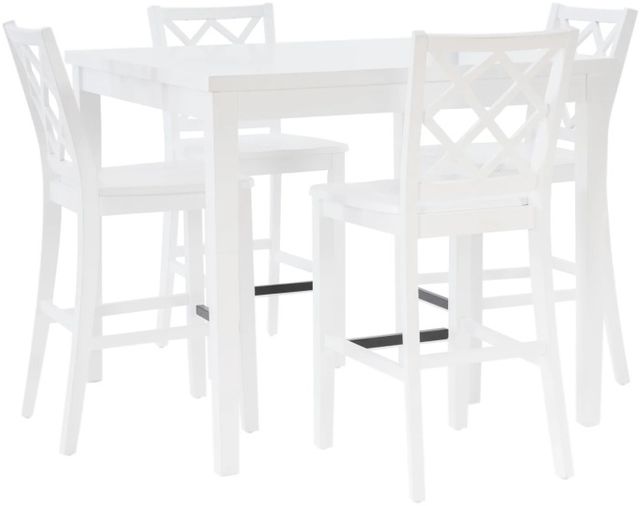 Powell® Maui White Counter Table-1