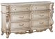 ACME Furniture Gorsedd Antique White/Golden Ivory Dresser-0