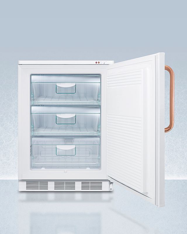 Accucold® by Summit® 24" 3.5 Cu. Ft. White All-Freezer-2