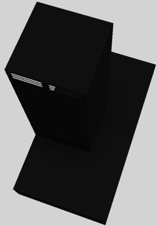 Vent-A-Hood® 36" Black Duct Free Wall Mounted Range Hood-2