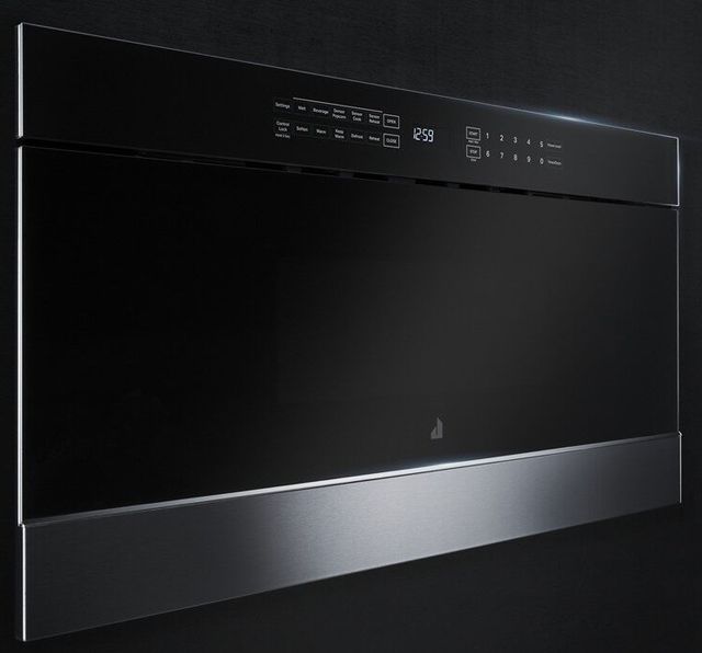 OUT OF BOX JennAir® NOIR™ 1.2 Cu. Ft. Floating Glass Black Under Counter Microwave-2