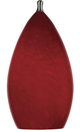 Cal® Lighting & Accessories Uni Pack Brushed Steel/Red Pendant-1