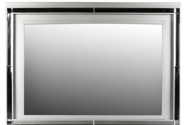 New Classic® Home Furnishings Valentino 3-Piece Silver Vanity Set-2