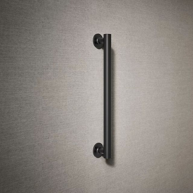 KOHLER® Purist® Matte Black 18" Grab Bar-1