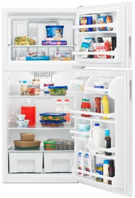 Amana® 30" 18.2 Cu. Ft. White Top Freezer Refrigerator-2