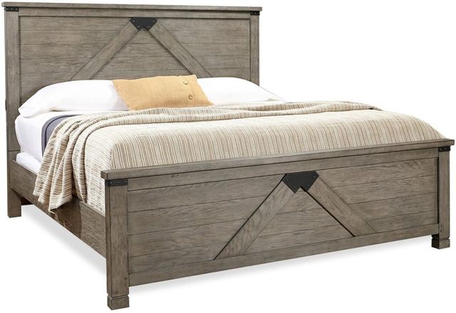 aspenhome® Tucker Stone Queen Bed-0