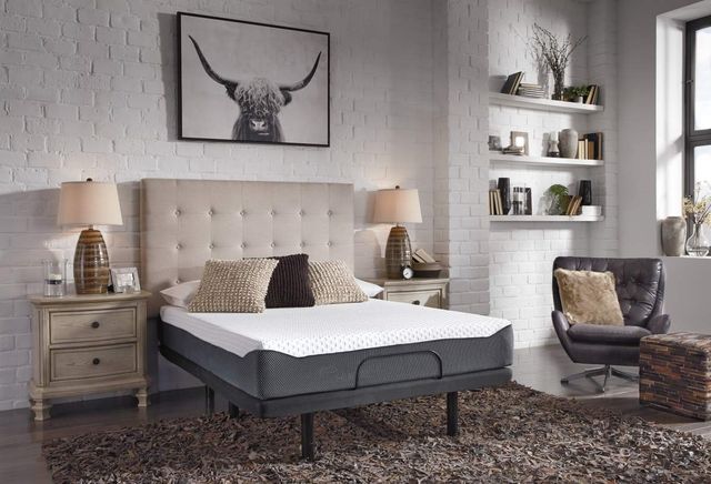 Sierra Sleep® by Ashley® Chime Elite 2-Piece 12" Memory Foam and Better than a Boxspring Foundation Full Mattress Set-3