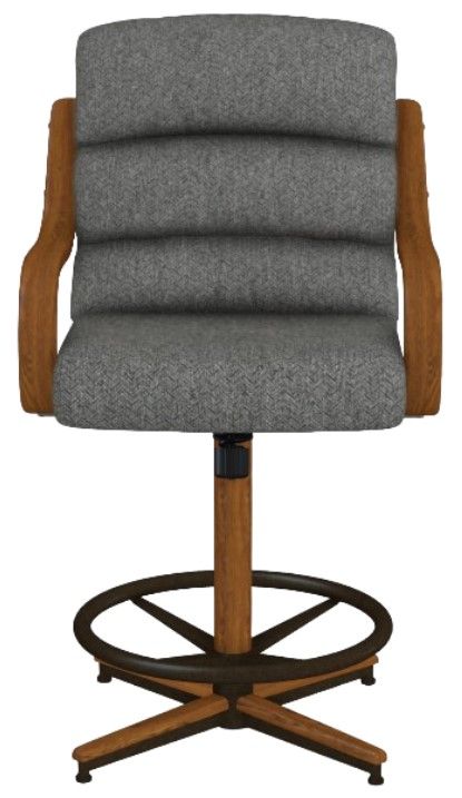 Chromcraft™ Customizable Nova Swivel Tilt Counter Height Dining Stool-3