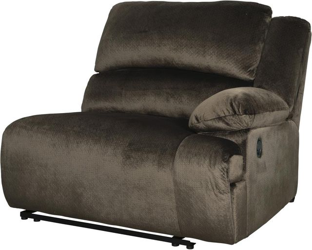 Signature Design by Ashley® Clonmel 3-Piece Chocolate Reclining Left-Arm Facing Sectional and Chaise-4