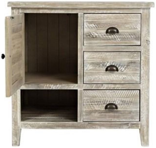 Jofran Inc. Artisan's Craft Washed Gray Accent Chest-2