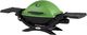 Weber® 1200™ Single Burner Green Portable Liquid Propane Gas Grill-3