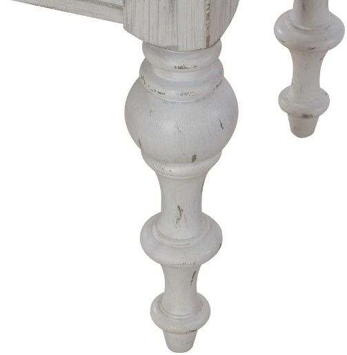 Liberty Furniture River Place 3-Piece Riverstone White Table Set with Tobacco Top -7