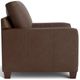 Bassett® Furniture Customizable Carolina 33" Leather Track Arm Chair-1