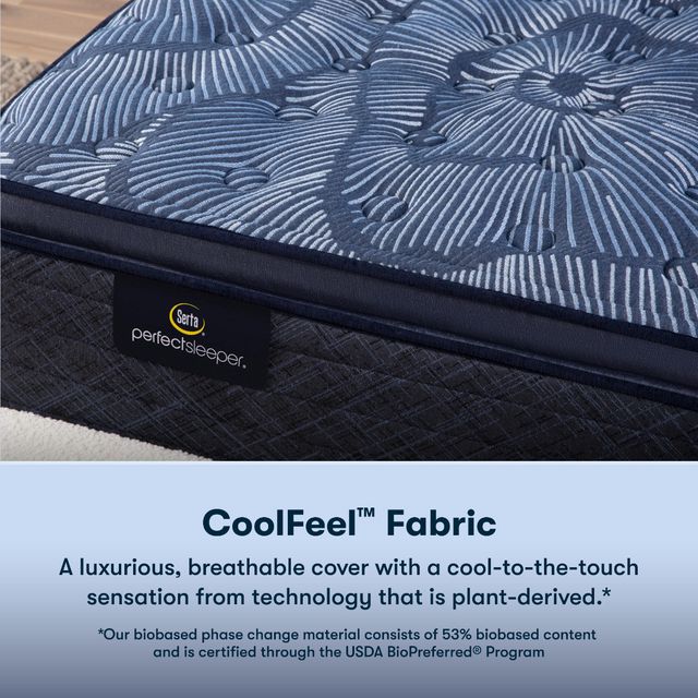 Serta® Perfect Sleeper® Cobalt Calm 14.5" Wrapped Coil Medium Pillow Top Twin XL Mattress-3