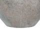 A & B Home Light Gray 8" Planter Pot with Swirling Patterns-2