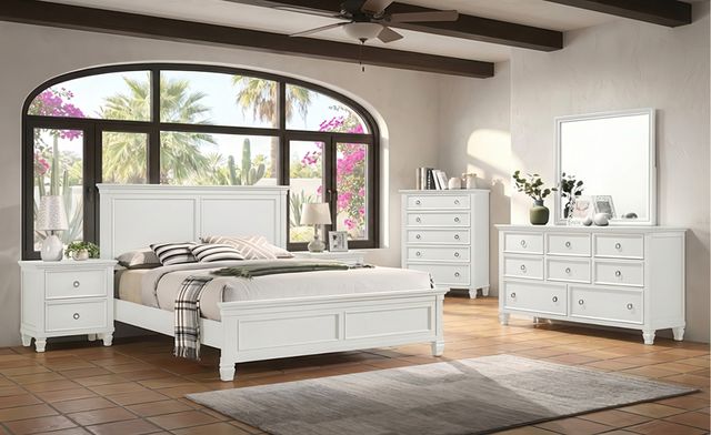 Tamarack B044W White 6-Pc King Bedroom Set: Bright Luxury | LFD | LFD Home  Furnishing | McAllen, Laredo, Brownsville, Rio Grande City, Eagle Pass, TX