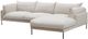Moe's Home Collection Jamara 2-Piece Sandy Beige Right-Arm Facing Sectional and Chaise-2