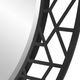 Uttermost® Mosaic Satin Black Mirror-4