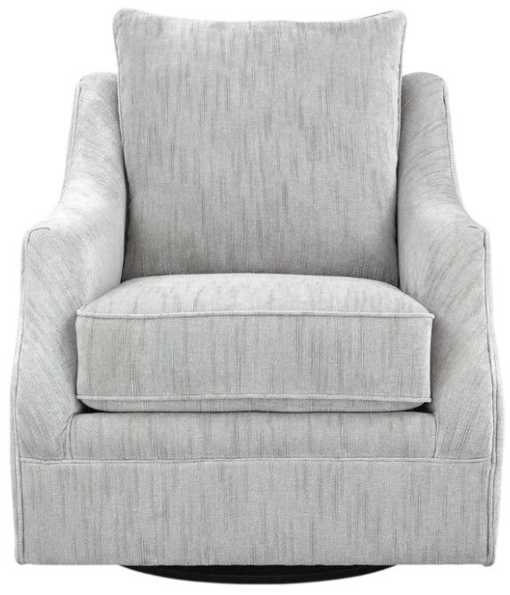 Signature Design by Ashley® Gubbins Gray Swivel Accent Chair-2