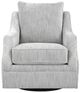 Signature Design by Ashley® Gubbins Gray Swivel Accent Chair-2
