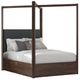 Signature Design by Ashley® Kendamor Dark Brown Queen Canopy Bed-1