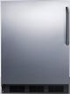 Summit® 24" 5.5 Cu. Ft. Stainless Steel Compact Refrigerator-0