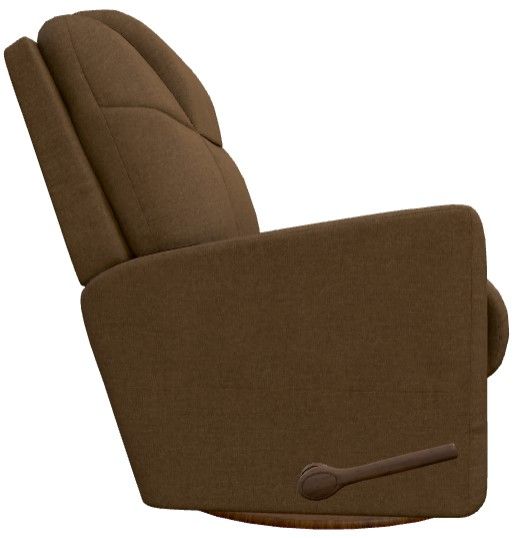 La-Z-Boy® Sparrow Nutmeg Manual Swivel Gliding Recliner-3