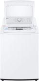 LG 4.1 Cu. Ft. White Agitator Top Load Washer with TurboDrum™ Technology-1