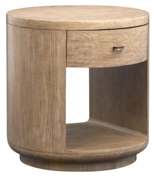 Magnussen Home® Sanford Chateau Brown Round End Table-0