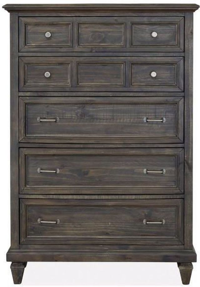 Magnussen Home® Calistoga Weathered Charcoal Drawer Chest-1